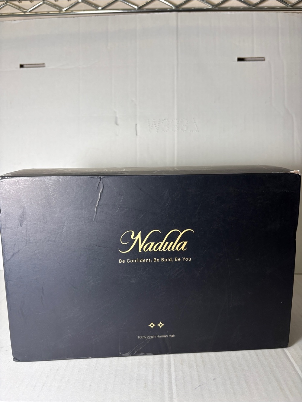 Nadula 100% Human Hair Wig With HD Lace/Wig Cap in Black